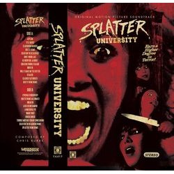 Splatter University Soundtrack (Various Artists, Christopher Burke) - CD cover