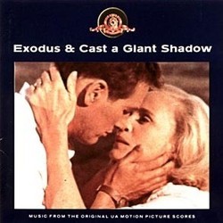 Exodus & Cast a Giant Shadow Soundtrack (Elmer Bernstein, Ernest Gold) - Carátula