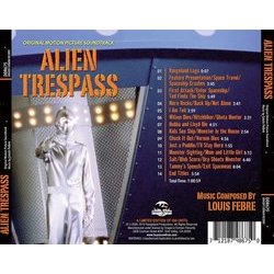 Alien Trespass Trilha sonora (Louis Febre) - CD capa traseira
