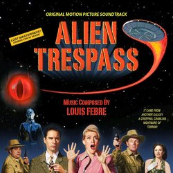 Alien Trespass Trilha sonora (Louis Febre) - capa de CD