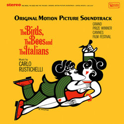 The Birds, the Bees and the Italians Trilha sonora (Carlo Rustichelli) - capa de CD