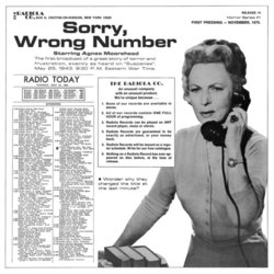 Leinengen Vs. The Ants / Sorry, Wrong Number Soundtrack (Various Artists) - CD Back cover