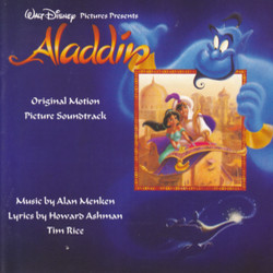 Aladdin Trilha sonora (Various Artists, Howard Ashman, Alan Menken, Tim Rice) - capa de CD