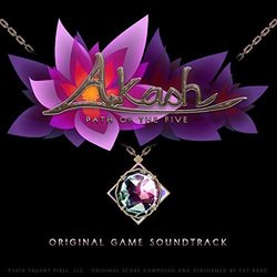Akash: Path of the Five Soundtrack (Fat Bard) - CD cover