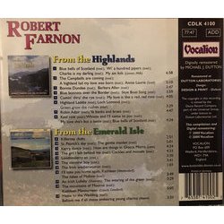 From The Highlands & The Emerald Isle 声带 (Various Artists, Robert Farnon) - CD后盖