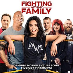 Fighting with My Family Soundtrack (Vik Sharma) - CD cover