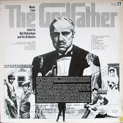 The Godfather Soundtrack (Neil Richardson, Nino Rota) - CD Back cover