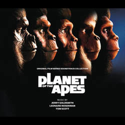 Planet of the Apes Colonna sonora (Jerry Goldsmith, Leonard Rosenman, Tom Scott) - Copertina del CD
