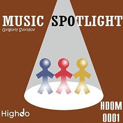Music Spotlight Soundtrack (Grigoriy Sviridov) - CD cover