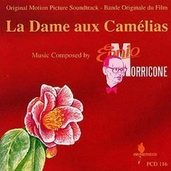 La Dame aux Camlias  サウンドトラック (Ennio Morricone) - CDカバー