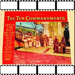 The Ten Commandments Soundtrack (Elmer Bernstein) - CD-Cover