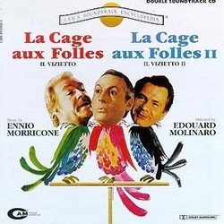 La Cage aux Folles / La Cage aux Folles II Soundtrack (Ennio Morricone) - CD cover