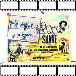 Shane Colonna sonora (Victor Young) - Copertina del CD