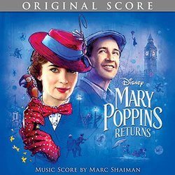 Mary Poppins Returns Trilha sonora (Marc Shaiman) - capa de CD