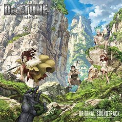 Dr. Stone Soundtrack (Yuki Kanesaka, Tatsuya Katou, Hiroaki Tsutsumi) - CD cover