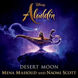 Aladdin: Desert Moon Trilha sonora (Mena Massoud, Alan Menken, Naomi Scott) - capa de CD