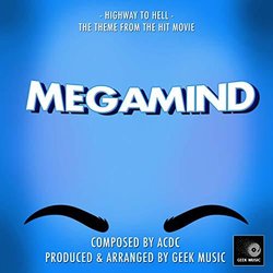 Megamind: Highway To Hell Ścieżka dźwiękowa (ACDC ) - Okładka CD
