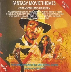 Fantasy Movie Themes Soundtrack (Roy Budd, Jerry Goldsmith, Alfred Newman, John Williams) - CD cover