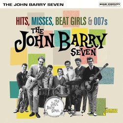Hits, Misses, Beat Girls & 007s サウンドトラック (The John Barry Seven) - CDカバー