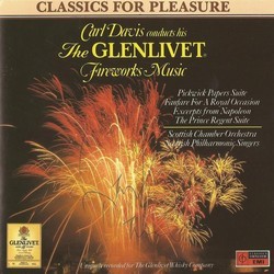 Carl Davis conducts his The Glenlivet - Fireworks Music & Other Works Soundtrack (Carl Davis) - CD cover