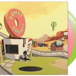 Donut County Trilha sonora (Daniel Koestner) - capa de CD