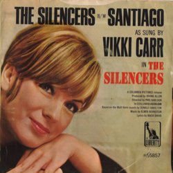 The Silencers Trilha sonora (Elmer Bernstein, Vikki Carr) - capa de CD