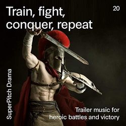Train, Fight, Conquer, Repeat Soundtrack (Vincent Carlo 	, Max H, Clemens Wijers) - CD cover