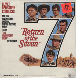 Return Of The Seven Soundtrack (Elmer Bernstein) - CD cover