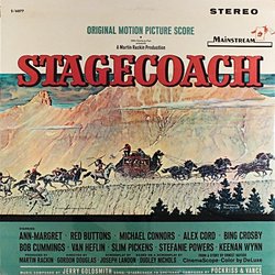 Stagecoach Soundtrack (Jerry Goldsmith) - CD cover