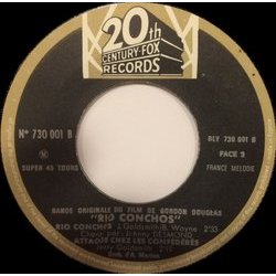 Rio Conchos Bande Originale (Jerry Goldsmith) - cd-inlay