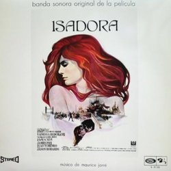 Isadora Colonna sonora (Maurice Jarre) - Copertina del CD