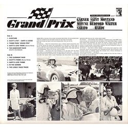 Grand Prix Colonna sonora (Maurice Jarre) - Copertina posteriore CD