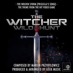 The Witcher 3: Wild Hunt: The Wolven Storm - Priscilla's Song Soundtrack (Marcin Przbylowicz) - CD cover