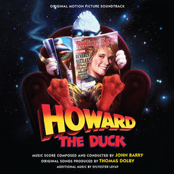 Howard the Duck Trilha sonora (John Barry, Sylvester Levay) - capa de CD
