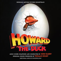 Howard the Duck Soundtrack (John Barry, Sylvester Levay) - CD-Cover