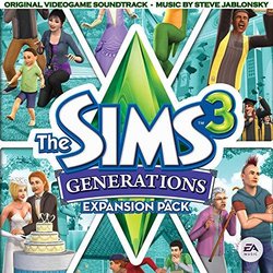 The Sims 3: Generations Ścieżka dźwiękowa (Steve Jablonsky) - Okładka CD