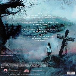 Pet Sematary Soundtrack (Christopher Young) - CD Back cover