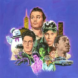 Ghostbusters Bande Originale (Various Artists, Elmer Bernstein) - Pochettes de CD