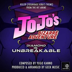 Jojo's Bizarre Adventure: Diamond Is Unbreakable: Killer Yoshikage Kira's Theme Soundtrack (Ygo Kanno) - CD cover