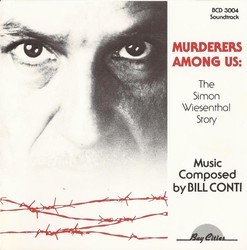 Murderers Among Us: The Simon Wiesenthal Story Soundtrack (Bill Conti) - CD cover