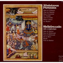 Miniatures persanes - Shhrazade Soundtrack (Andr Hossein) - CD Trasero