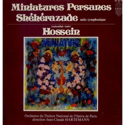 Miniatures persanes - Shhrazade Soundtrack (Andr Hossein) - CD-Cover