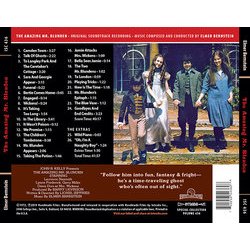 The Amazing Mr. Blunden Ścieżka dźwiękowa (Elmer Bernstein) - Tylna strona okladki plyty CD