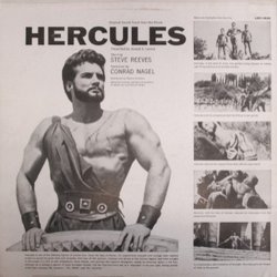 Hercules Ścieżka dźwiękowa (Enzo Masetti) - Tylna strona okladki plyty CD