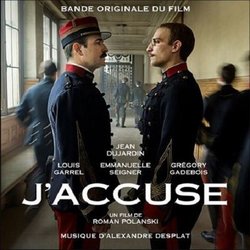 J'accuse Soundtrack (Alexandre Desplat) - CD cover