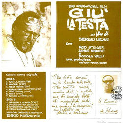 Gi La Testa Trilha sonora (Ennio Morricone) - CD capa traseira