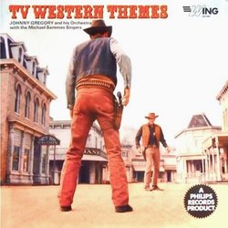 The TV Western Themes Soundtrack (Various Artists, Johnny Gregory, The Mike Sammes Singers) - CD cover