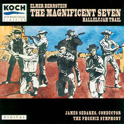The Magnificent Seven / The Hallelujah Trail Trilha sonora (Elmer Bernstein) - capa de CD