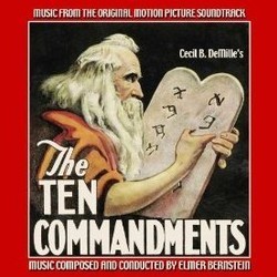 The Ten Commandments Soundtrack (Elmer Bernstein) - Cartula