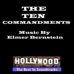 The Ten Commandments Soundtrack (Elmer Bernstein) - CD cover